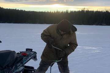 Snowmobiling