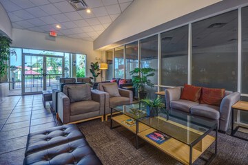 Lobby sitting area
