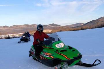 Snowmobiling