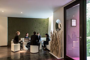 Lobby sitting area