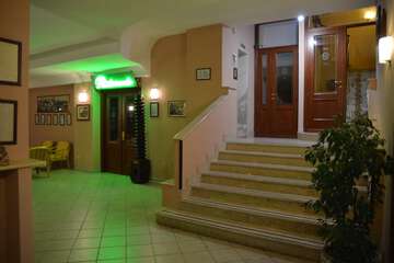 Interior entrance