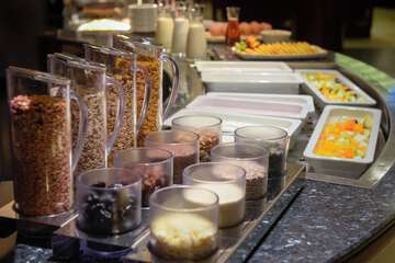 Breakfast buffet
