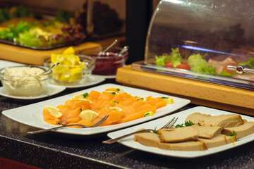 Breakfast buffet