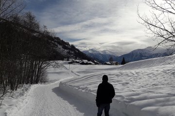 Snowshoeing