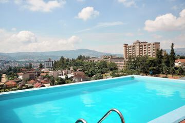 Rooftop pool