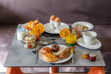 Breakfast buffet