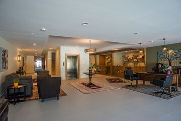 Interior entrance