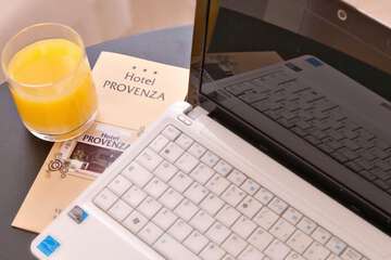 In-room business center