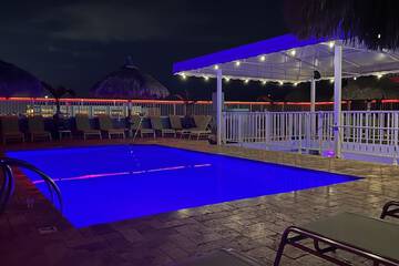 Rooftop pool