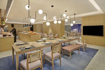 Breakfast area