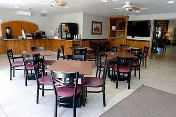 Breakfast area