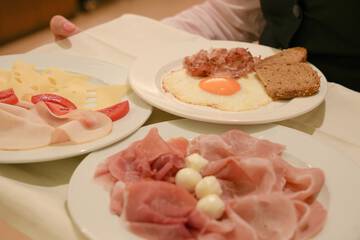 Breakfast buffet