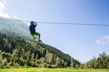 Ziplining