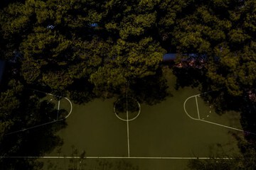 Basketball court
