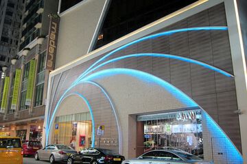 Front of property - evening/night