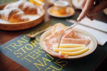Breakfast buffet