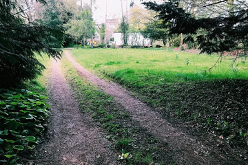 outside