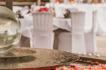 Indoor wedding