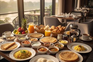 Breakfast area