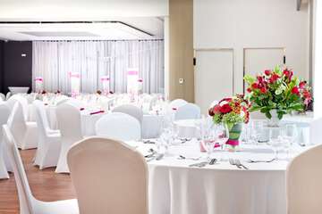 Indoor wedding