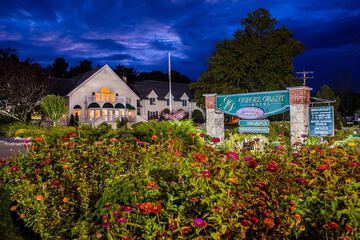 Front of property - evening/night