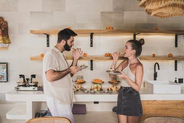 Breakfast area