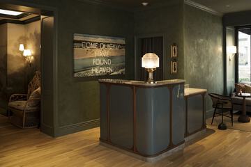 Check-in/check-out kiosk