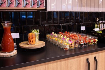 Breakfast buffet