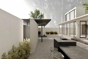 Courtyard view