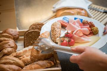 Breakfast buffet