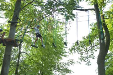 Outdoor rock climbing