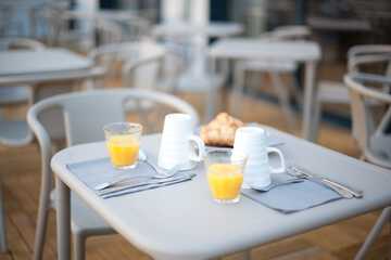 Breakfast area