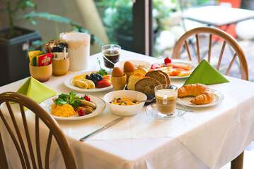 Breakfast area