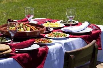 Outdoor dining