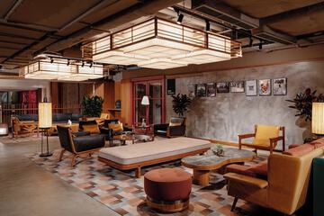 Lobby sitting area