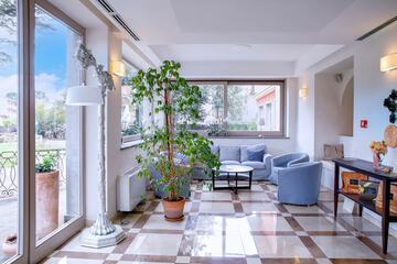 Interior entrance