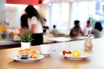 Breakfast area