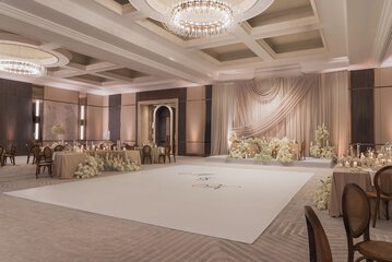 Indoor wedding
