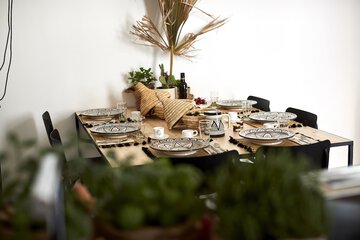 Breakfast area