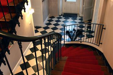 Interior entrance