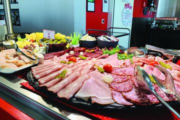 Breakfast buffet