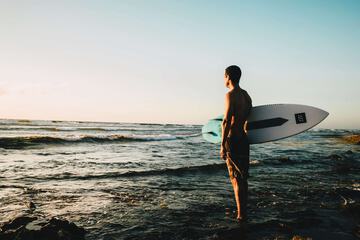 Surfing/boogie boarding