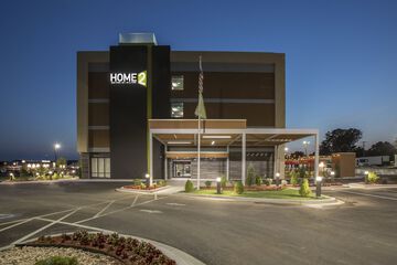 Front of property - evening/night