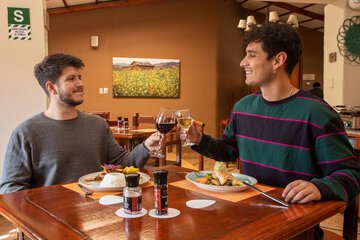 Couples dining