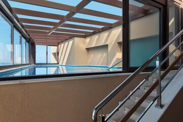 Rooftop pool