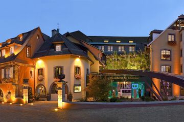 Front of property - evening/night