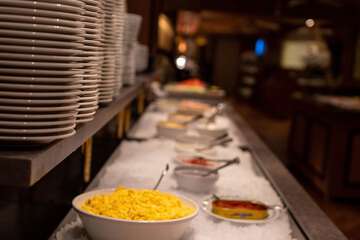 Breakfast area