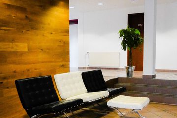 Lobby sitting area
