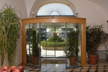 Interior entrance