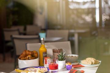 Breakfast area
